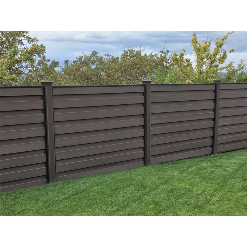 TrexFencing Composite Privacy Fence Kit Wayfair
